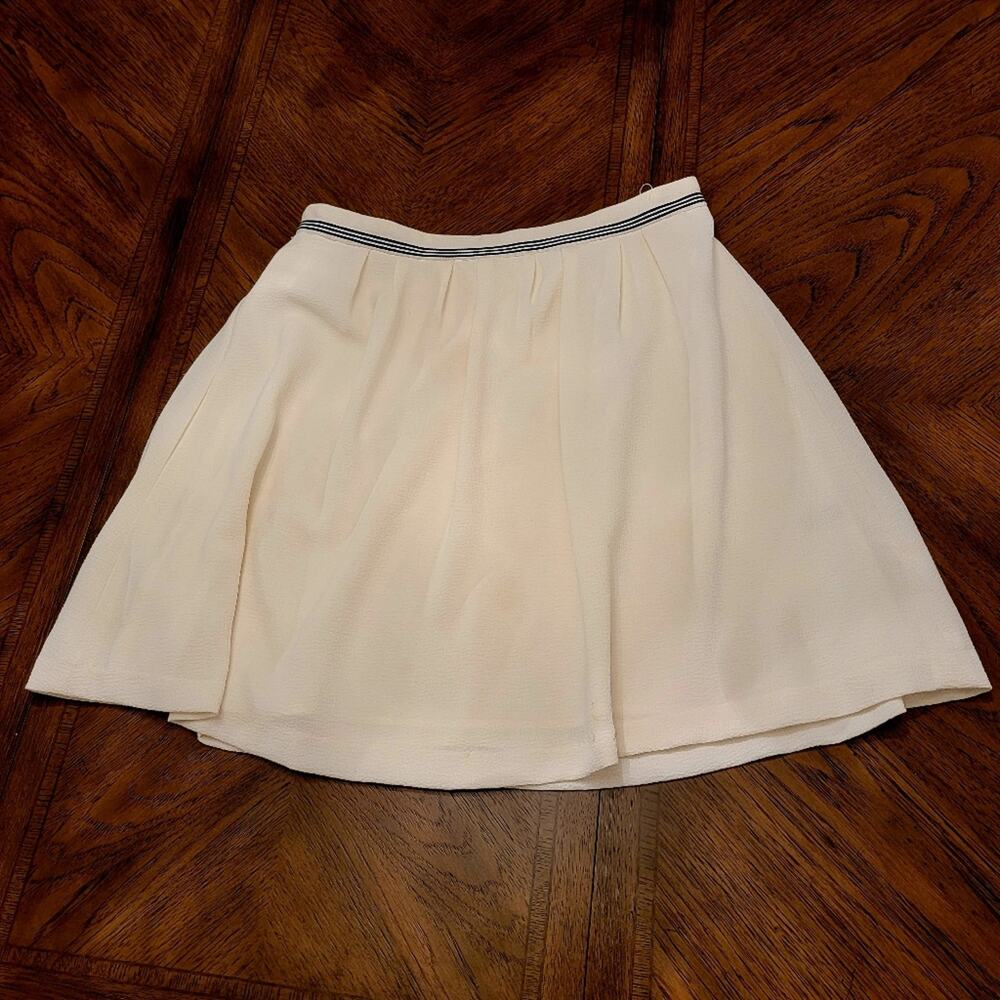 🌹Limited Women Skirt White Navy Medium